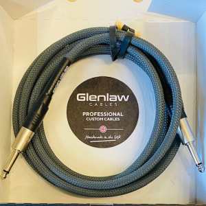 Glenlaw 3 Metre LowHz Instrument Cable in Titanium Grey (I-CB-S-S-3-TG)