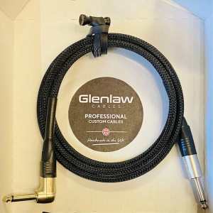 Glenlaw 1.5 Metre FullHz Instrument Cable in Black (I-CM-S-R-1.5-BK)
