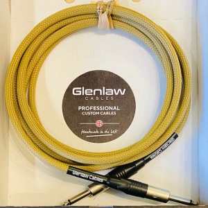 Glenlaw 3 Metre FullHz Instrument Cable in Gold (I-CM-S-S-3-GD)