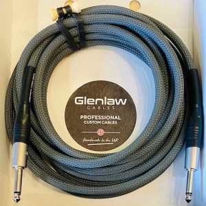 Glenlaw 6 Metre LowHz Instrument Cable in Titanium Grey (I-CB-S-S-6-TG)