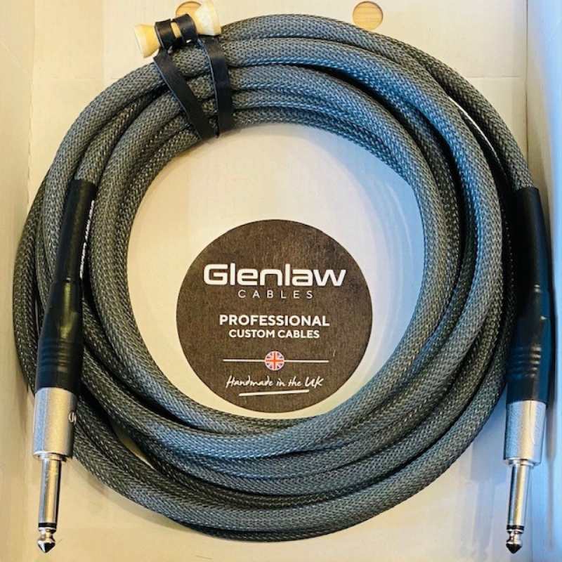 Glenlaw 6 Metre LowHz Instrument Cable in Titanium Grey (I-CB-S-S-6-TG)