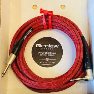 Glenlaw 6 Metre FullHz Instrument Cable in Red (I-CM-S-R-6-RD)