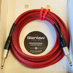 Glenlaw 6 Metre FullHz Instrument Cable in Red (I-CM-S-S-6-RD)