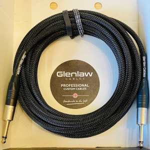 Glenlaw 6 Metre FullHz Instrument Cable in Black (I-CM-S-S-6-BK)