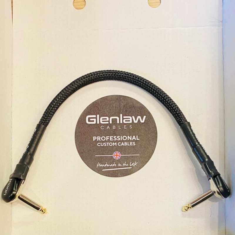 Glenlaw 0.3 Metre Patch Cable in Black (P-CP-R-R-0.3-BK)
