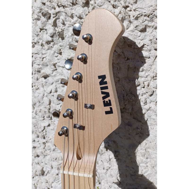 Levin Deluxe LE51-NAT Electric in High-Glo Aged Natural - Image 9