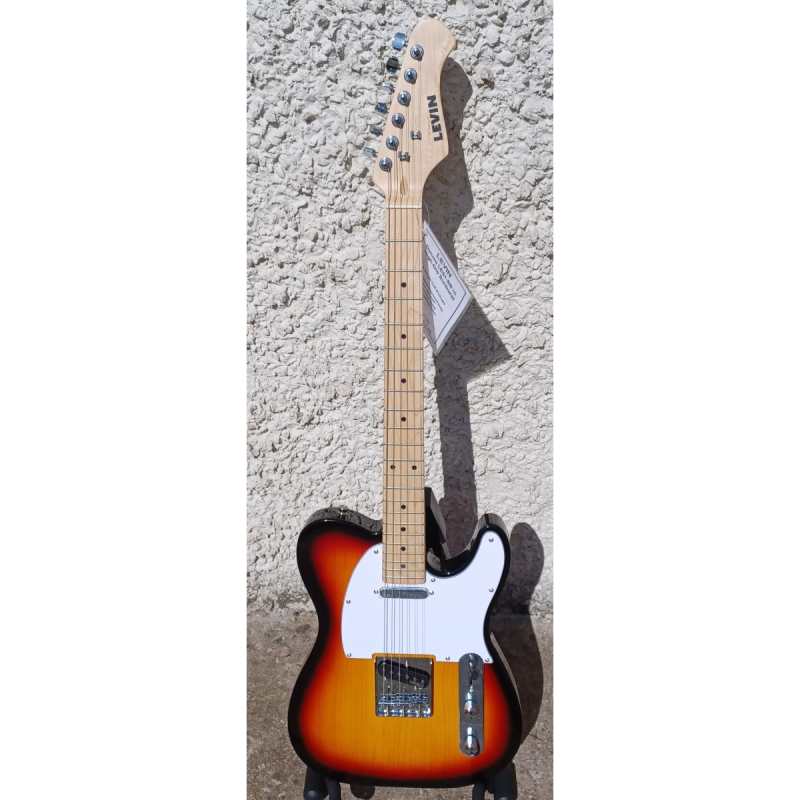Levin LE51-SB Electric Guitar in High-Glo Sunburst - Image 11