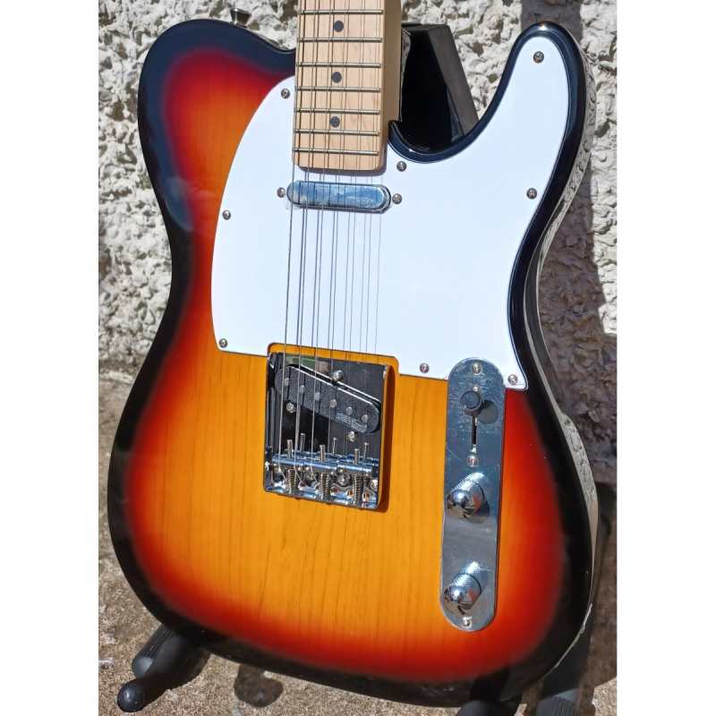 Levin LE51-SB Electric Guitar in High-Glo Sunburst - Image 9