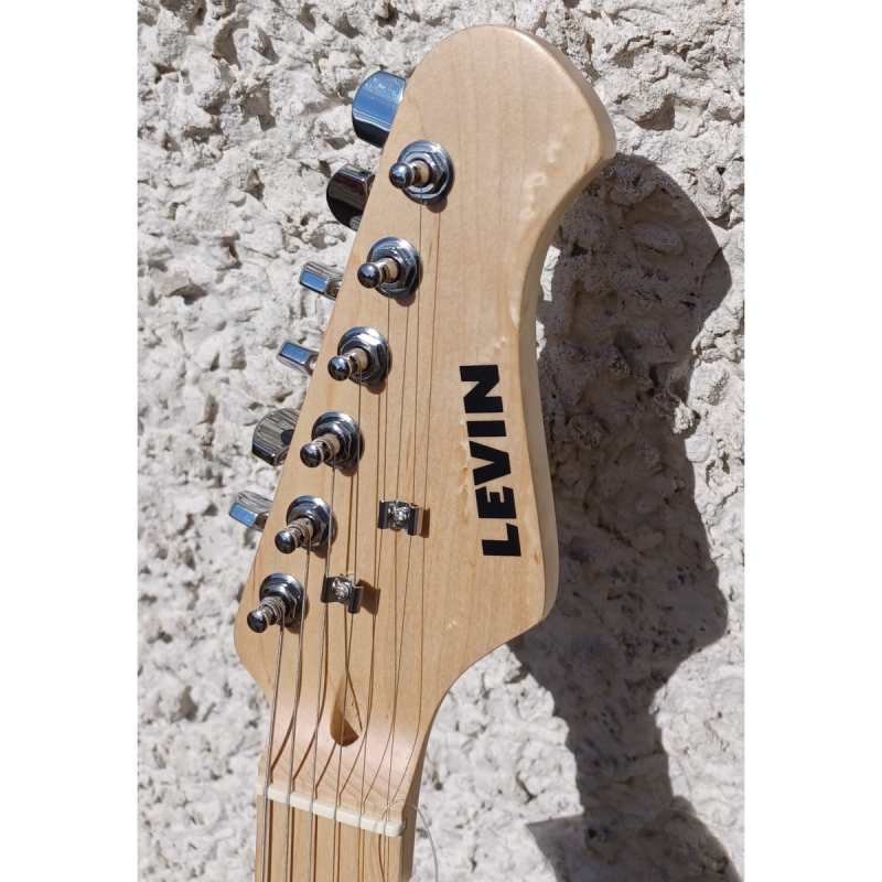 Levin LE51-SB Electric Guitar in High-Glo Sunburst - Image 2