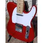 Levin LE51-CR Electric Guitar in High-Glo Candy Red