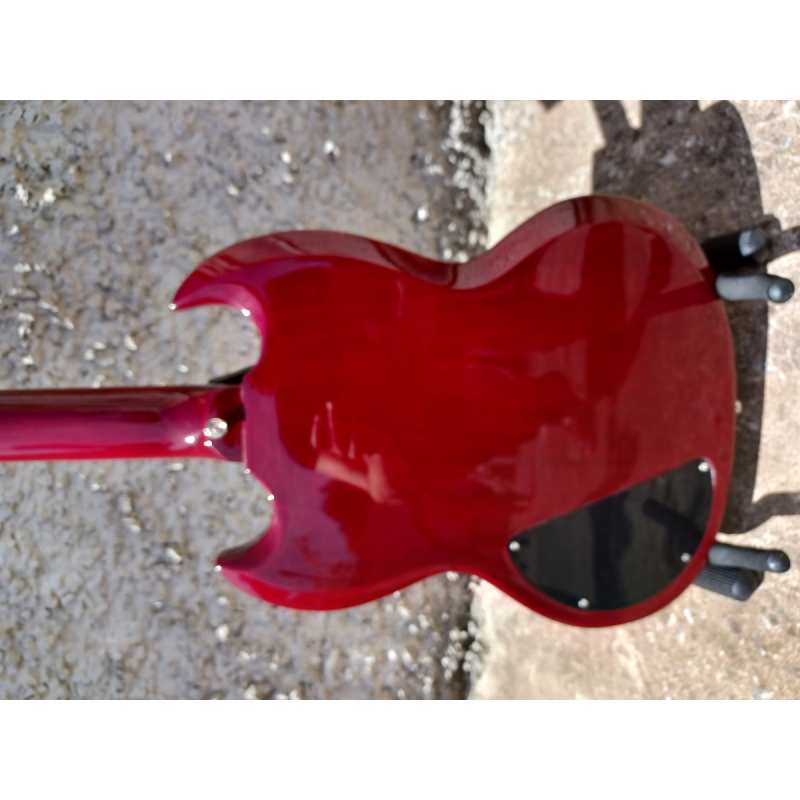 Levin Deluxe LE61-CH Electric Guitar in High-Glo Cherry - Image 6