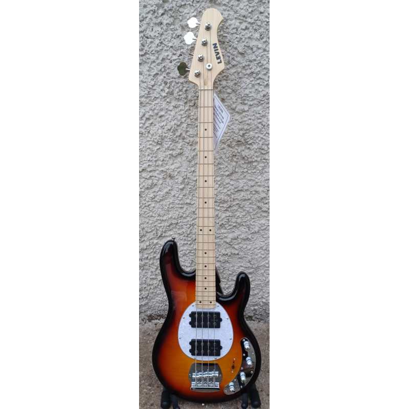 Levin Deluxe LB76-SB Bass Guitar in High-glo Sunburst - Image 6
