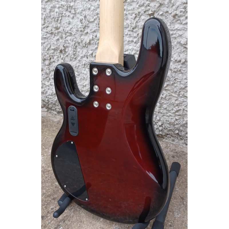 Levin Deluxe LB76-SB Bass Guitar in High-glo Sunburst - Image 2