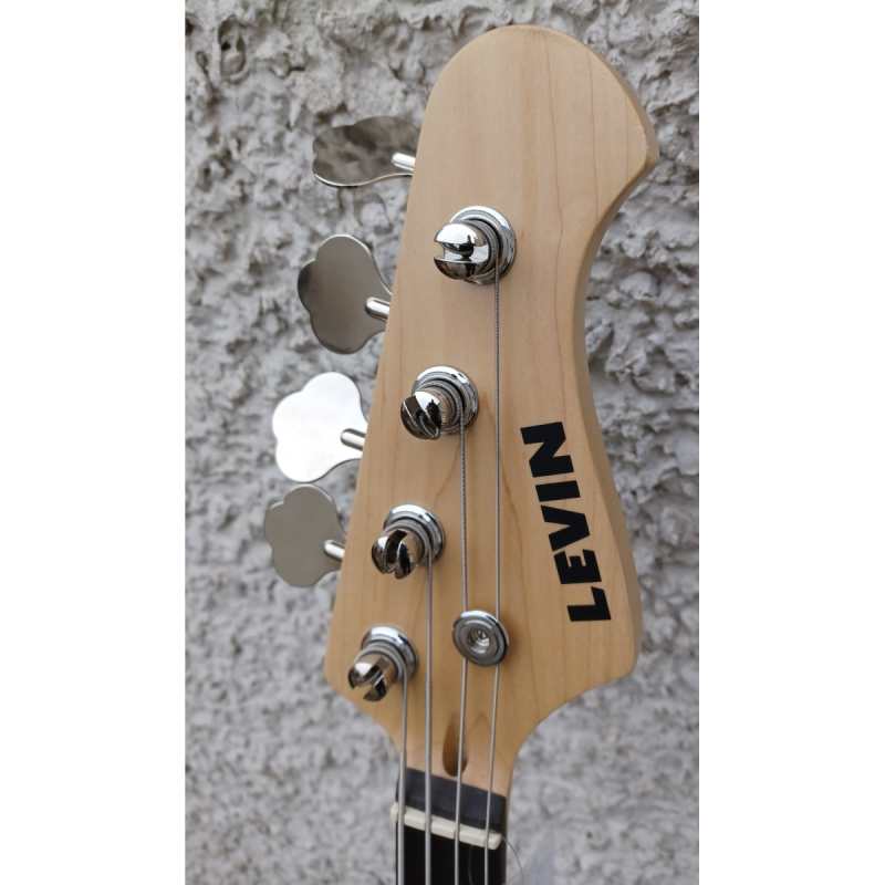 Levin LB50-SB Bass Guitar in High-glo Sunburst - Image 3