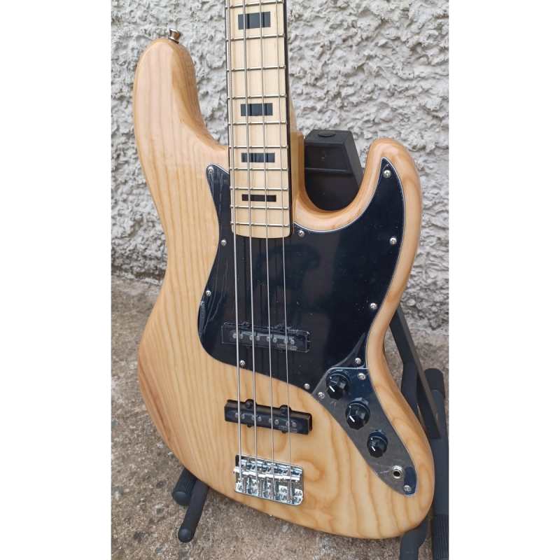 Levin Deluxe LB60-NAT Bass Guitar in High-glo Aged Natural - Image 5