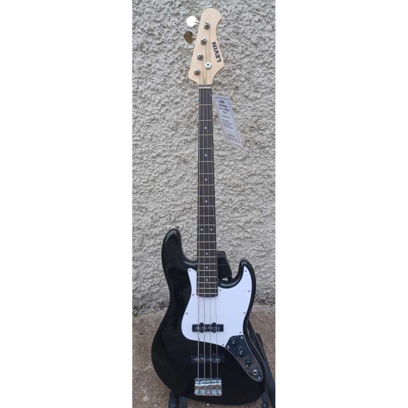 Levin LB60-BK Bass Guitar in High-glo Black - Image 6