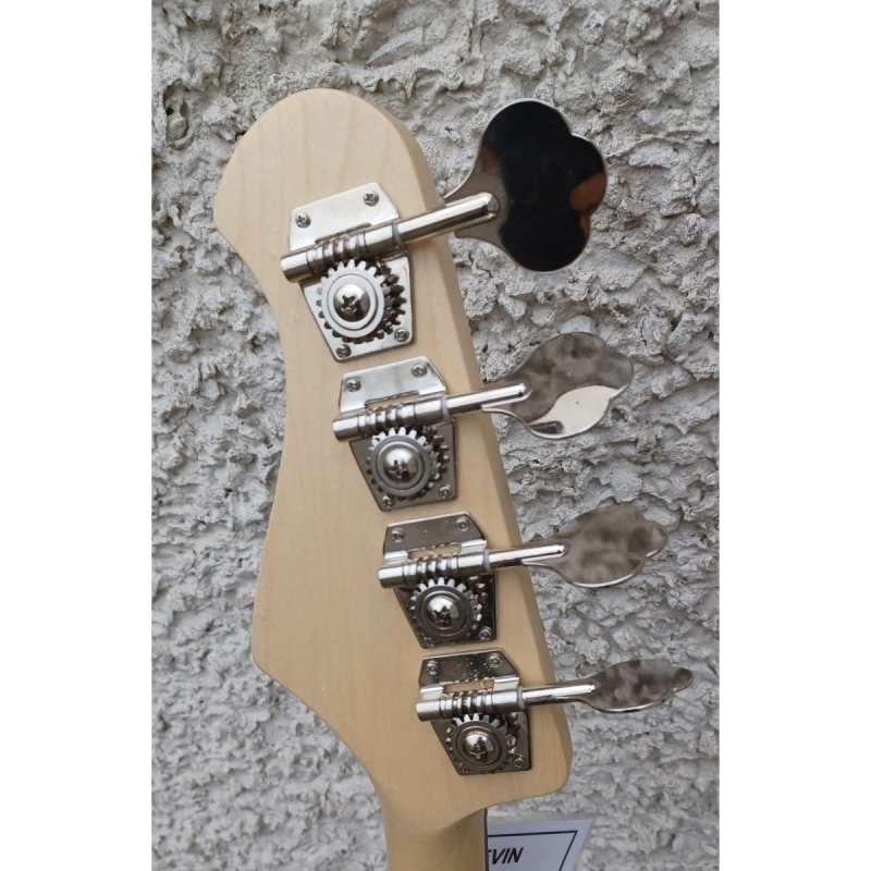 Levin LB60-BK Bass Guitar in High-glo Black - Image 3