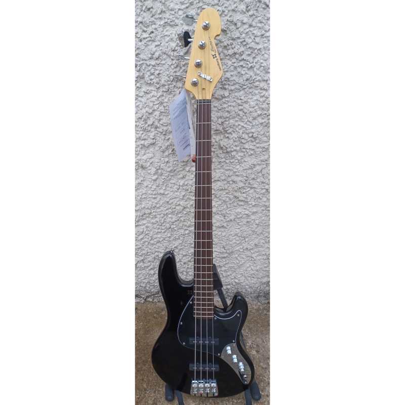 Sandberg Electra TT4 RW Bass Guitar, Black - Image 2
