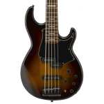 Yamaha BB735A 5-String Bass Guitar, Dark Coffee Sunburst