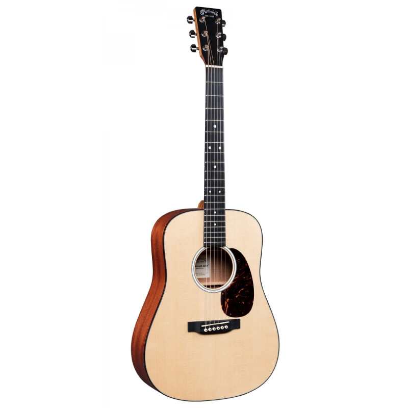 Martin DJr10 Junior Series Dreadnought Electro Acoustic Guitar with Gig Bag - Image 2