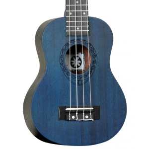 Tanglewood TWT1-TB Tiare Soprano Ukulele in Thru Blue Satin TWT1 TB
