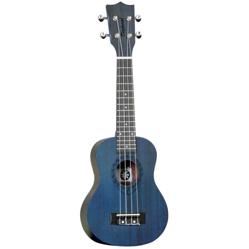 Tanglewood TWT1-TB Tiare Soprano Ukulele in Thru Blue Satin TWT1 TB - Image 3