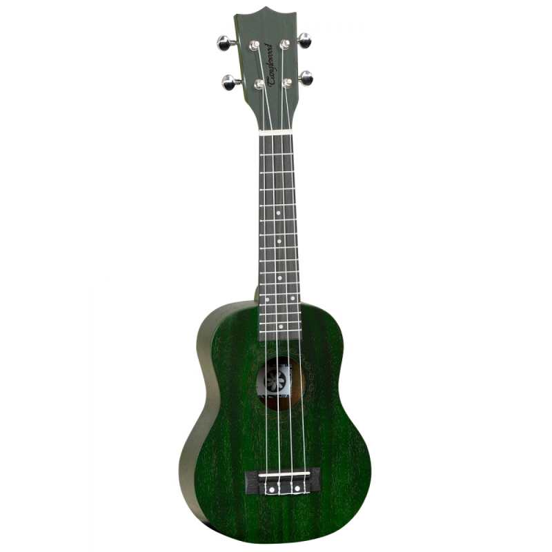 Tanglewood TWT1 FG Tiare Soprano Ukulele in Forest Green Satin - Image 3