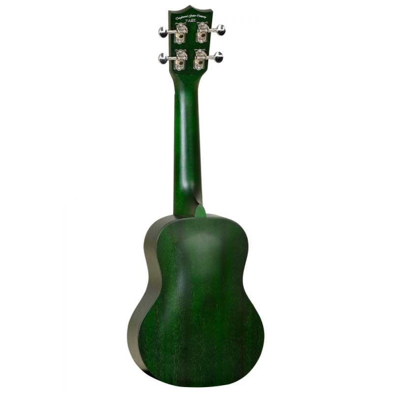 Tanglewood TWT1 FG Tiare Soprano Ukulele in Forest Green Satin - Image 2