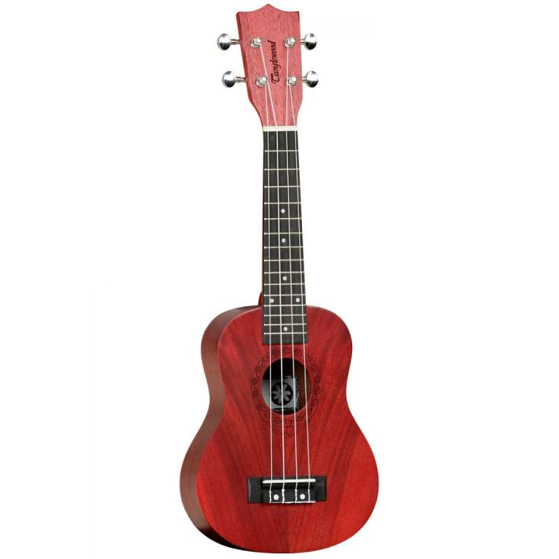 Tanglewood TWT1 TR Tiare Soprano Ukeulele in Red Satin - Image 3