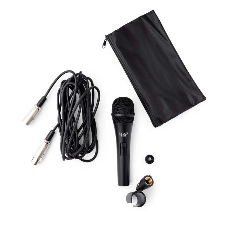 ISUZI I-M1S Neodymium Magnet Dynamic Microphone with XLR to XLR Cable - Image 2