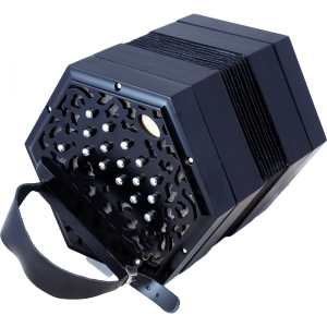 Sherwood Kirklees C/G Anglo System Concertina with 30 Keys & Gig Bag (GX47040)