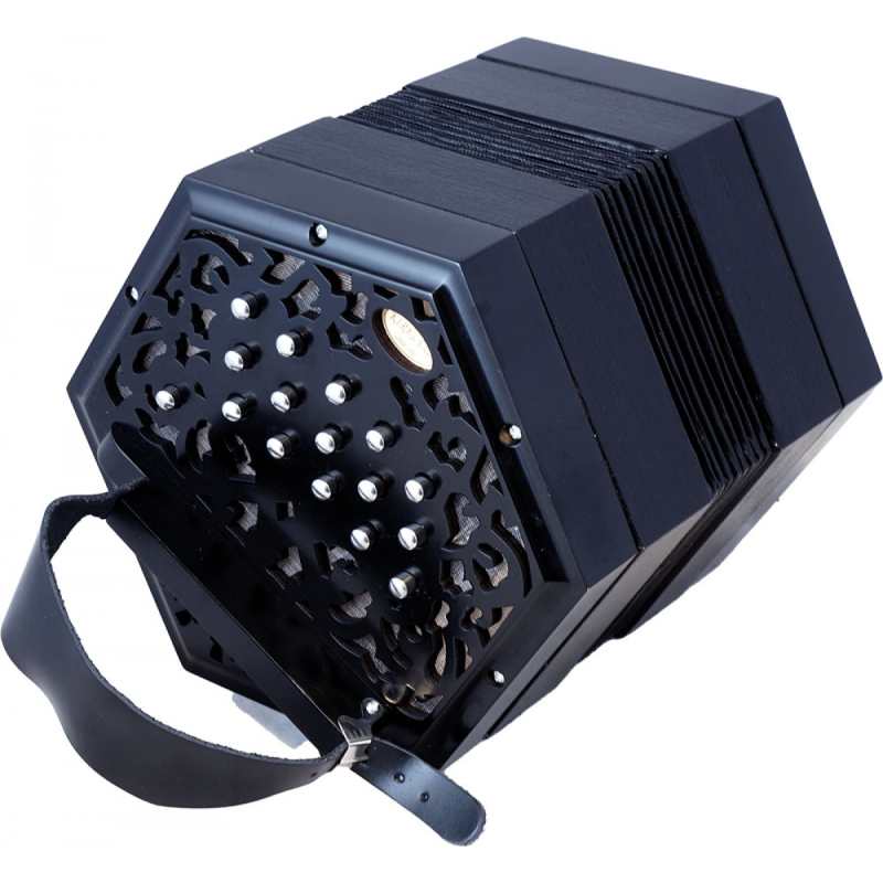 Sherwood Kirklees C/G Anglo System Concertina with 30 Keys & Gig Bag (GX47040)
