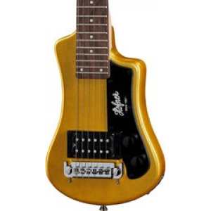 Hofner HCT Shorty Guitar in Gold with Gig Bag (HCTSHGTO)