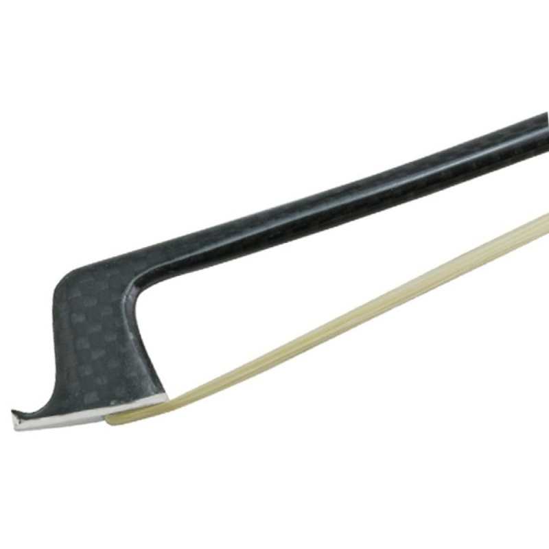 Shindo 400 Series Woven Carbon Bow for 15"-16.5" Viola with Round Stick (VLA.400.WC.R.16.5) - Image 3
