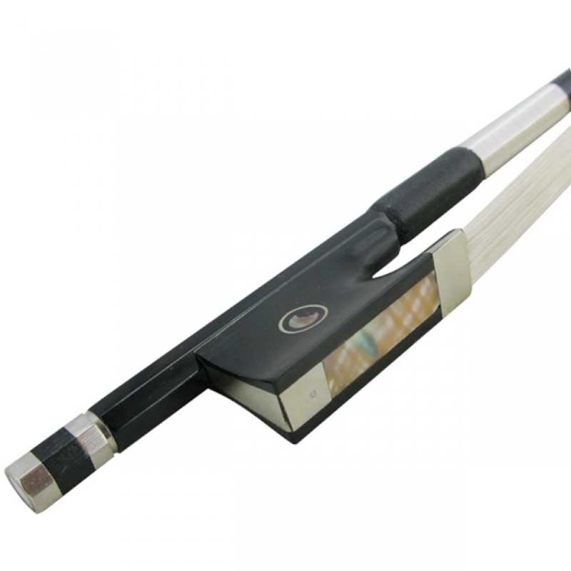 Shindo 200 Series 4/4 Size Plain Carbon Violin Bow with Round Stick (VL.200.PC.R.44) - Image 3