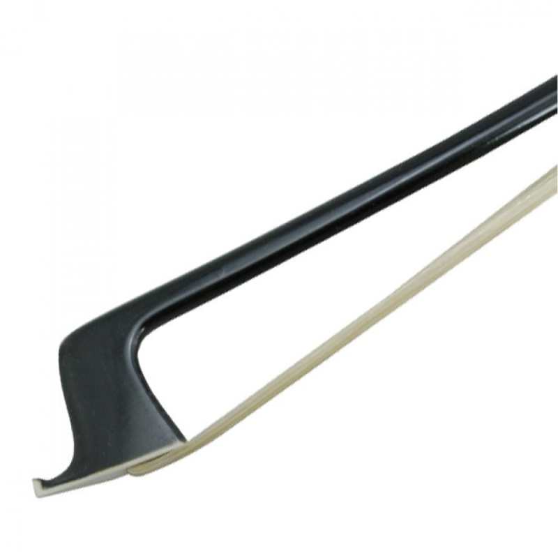 Shindo 200 Series 1/2 Size Plain Carbon Violin Bow with Round Stick (VL.200.PC.R.12) - Image 3