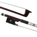 Shindo 600 Series Carbon with Pernambuco Veneer Viola Bow For 15 to 16.5" Violas with Round Stick and Foam Bow Case (VLA.600.CP.R.16.5)