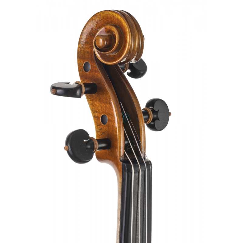 Briggs 123A Violin in Antiqued Varnish with two-piece back [Handmade in 2022 and inspired by the Bartolomeo Giuseppe 'del Gesu' Guarneri 'Il Cannone' (ex Paganini) violin of 1743] - Image 4