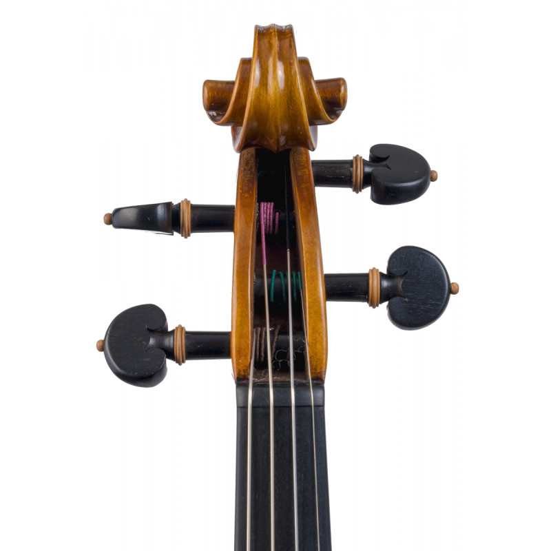 Briggs 123A Violin in Antiqued Varnish with two-piece back [Handmade in 2022 and inspired by the Bartolomeo Giuseppe 'del Gesu' Guarneri 'Il Cannone' (ex Paganini) violin of 1743] - Image 8