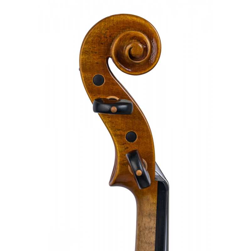 Briggs 123A Violin in Antiqued Varnish with two-piece back [Handmade in 2022 and inspired by the Bartolomeo Giuseppe 'del Gesu' Guarneri 'Il Cannone' (ex Paganini) violin of 1743] - Image 12