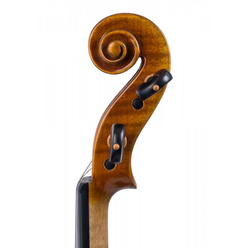 Briggs 123A Violin in Antiqued Varnish with two-piece back [Handmade in 2022 and inspired by the Bartolomeo Giuseppe 'del Gesu' Guarneri 'Il Cannone' (ex Paganini) violin of 1743] - Image 3