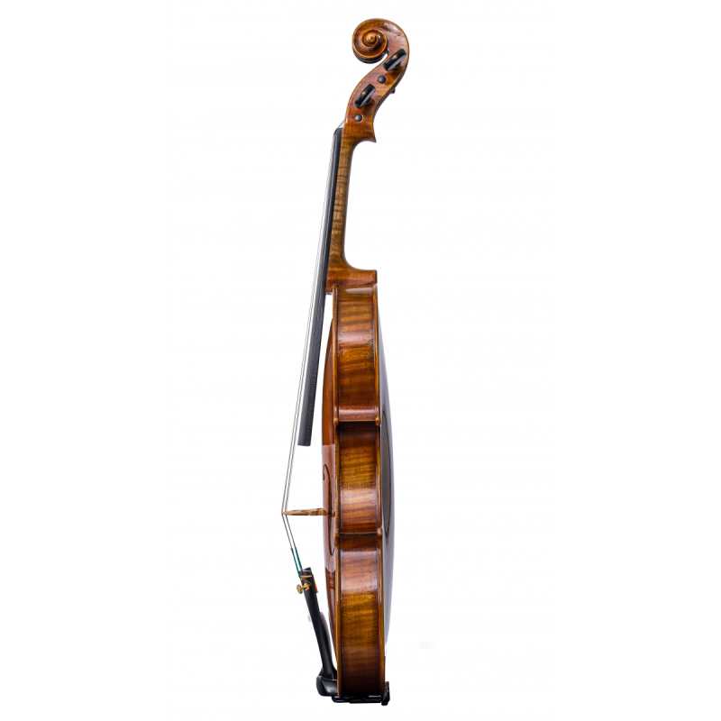 Briggs 122A in Antiqued Varnish with two-piece back [Handmade in 2022 and inspired by the Bartolomeo Giuseppe 'del Gesu' Guarneri 'Lord Wilton' violin of 1742] - Image 5