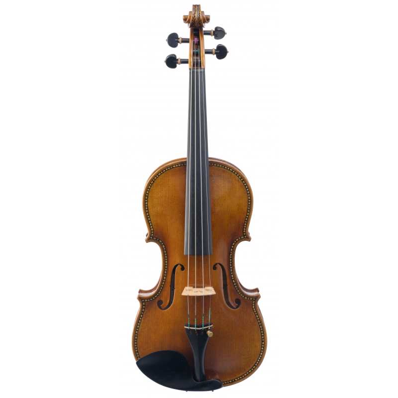 Briggs 119I Violin in Antiqued Varnish with one-piece back [Handmade in 2022 and inspired by the inlaid Antonio Stradivari 'Greffuhle' violin of 1709] - Image 5