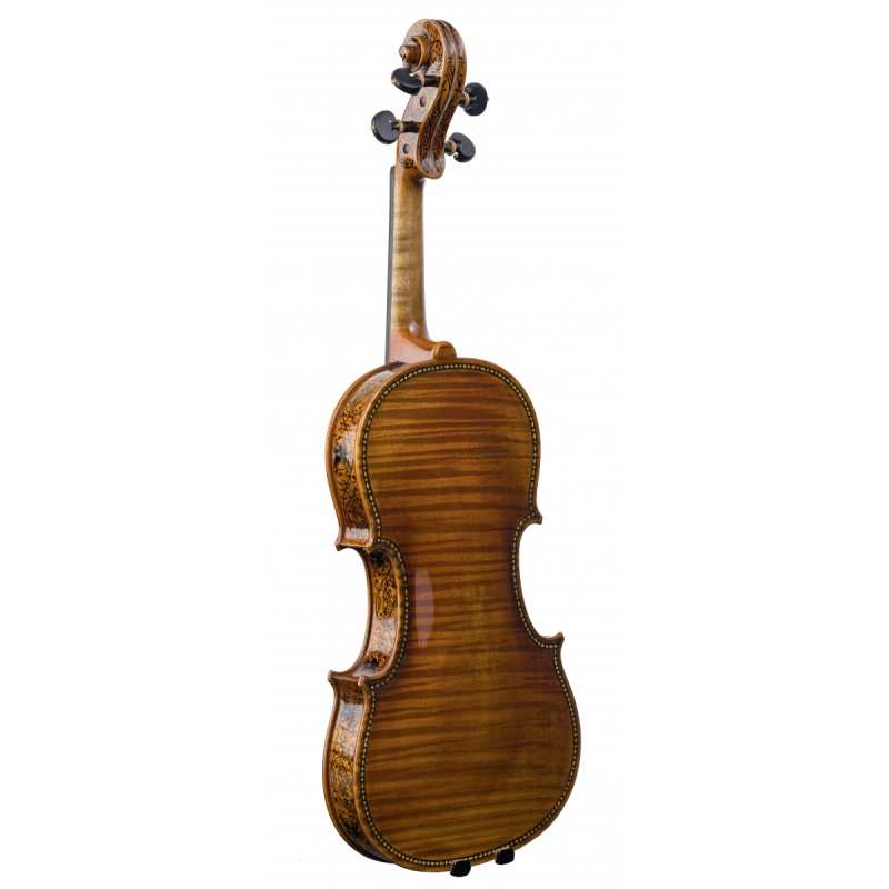 Briggs 119I Violin in Antiqued Varnish with one-piece back [Handmade in 2022 and inspired by the inlaid Antonio Stradivari 'Greffuhle' violin of 1709] - Image 9