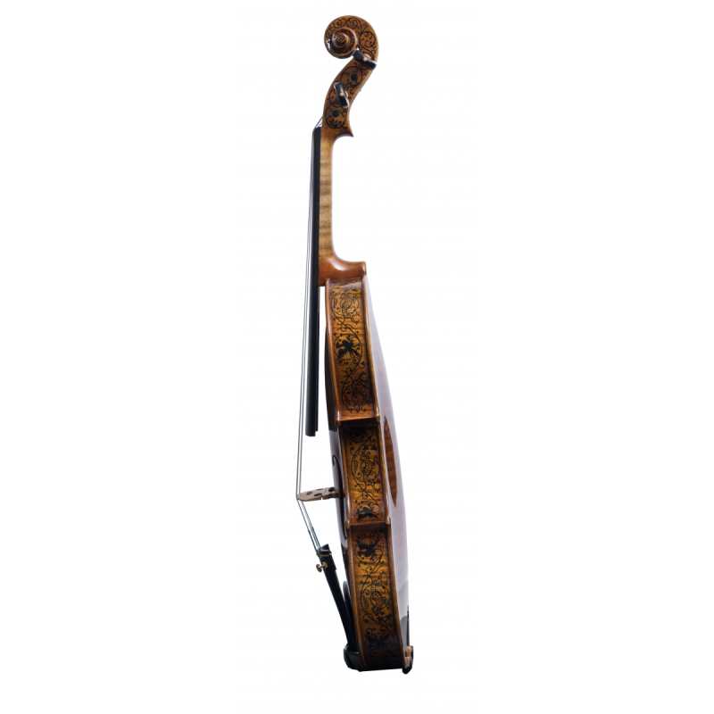 Briggs 119I Violin in Antiqued Varnish with one-piece back [Handmade in 2022 and inspired by the inlaid Antonio Stradivari 'Greffuhle' violin of 1709] - Image 6