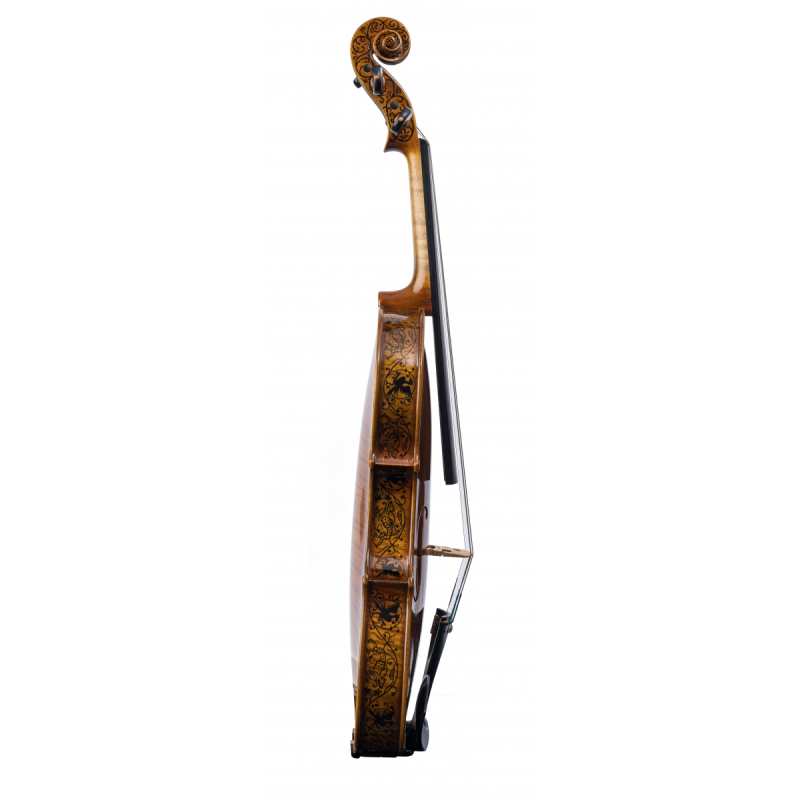 Briggs 119I Violin in Antiqued Varnish with one-piece back [Handmade in 2022 and inspired by the inlaid Antonio Stradivari 'Greffuhle' violin of 1709] - Image 8