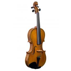Briggs 118I Violin in Antiqued Varnish with one-piece back [Handmade in 2022 and inspired by the inlaid Antonio Stradivari 'Le Lever du Soleil' (The Sunrise) violin of 1677]