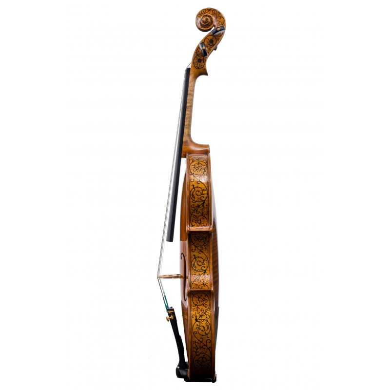 Briggs 118I Violin in Antiqued Varnish with one-piece back [Handmade in 2022 and inspired by the inlaid Antonio Stradivari 'Le Lever du Soleil' (The Sunrise) violin of 1677] - Image 7