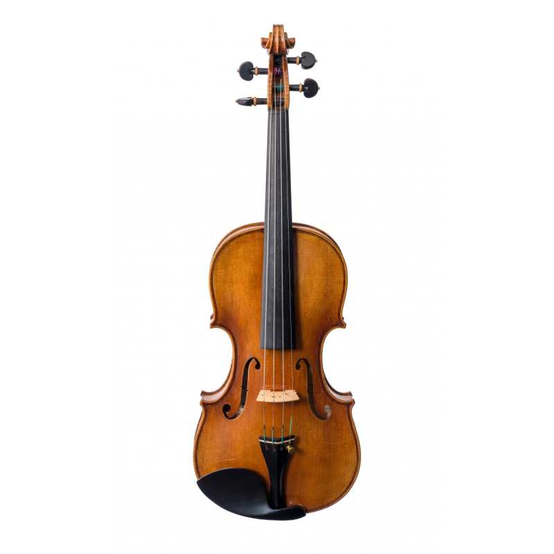 Briggs 121A Violin in Antiqued Varnish with one-piece back [Handmade in 2022 and inspired by the Bartolomeo Giuseppe 'del Gesu' Guarneri 'Lord Wilton' violin of 1742] - Image 7