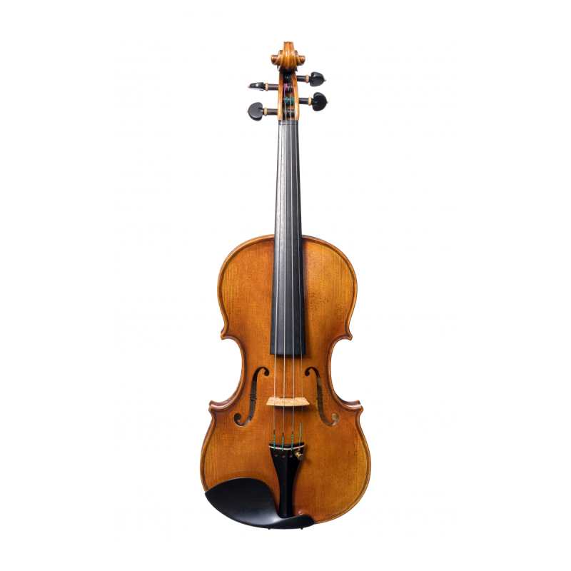 Briggs 112A Violin in Antiqued Varnish with two-piece back [Handmade in 2022 and inspired by an Antonio Stradivari pattern violin of 1728] - Image 8